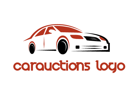 car illustration logo