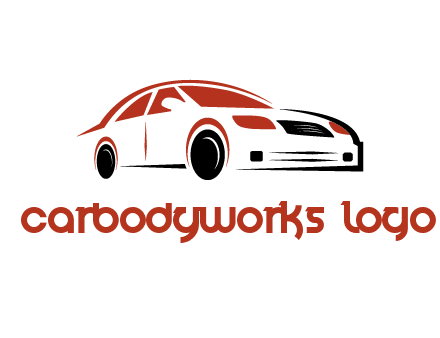 car illustration logo