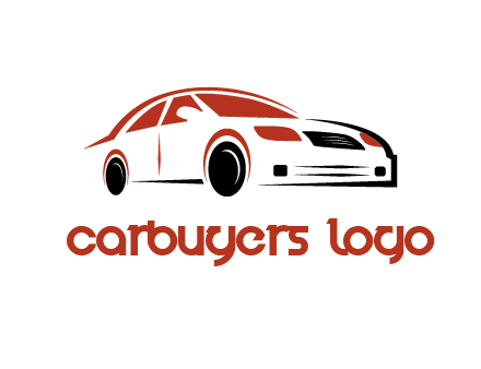 car illustration logo