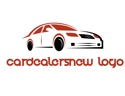 car illustration logo