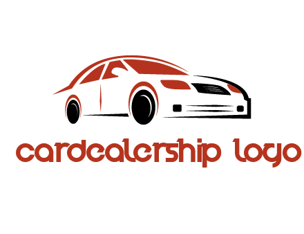 car illustration logo