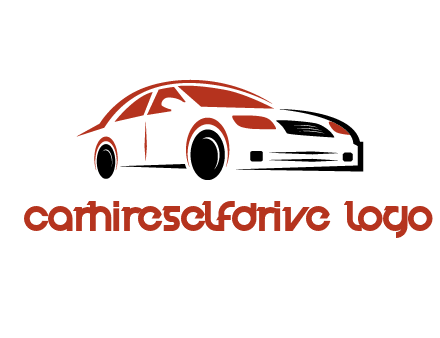 car illustration logo