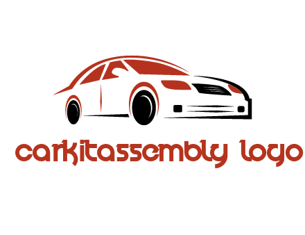 car illustration logo