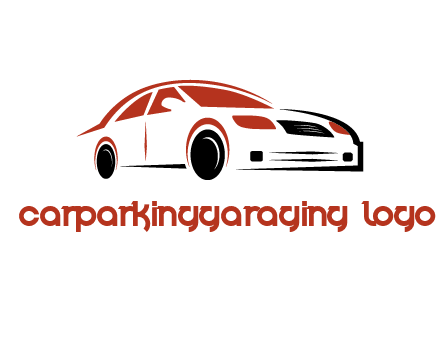 car illustration logo