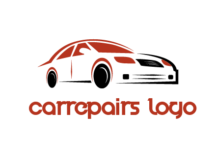 car illustration logo