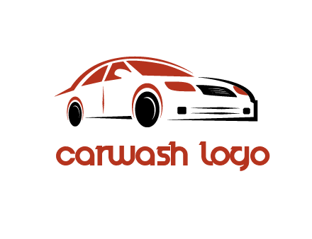 car illustration logo