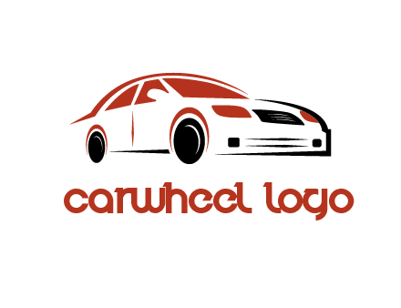 car illustration logo