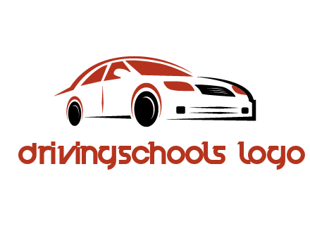 car illustration logo