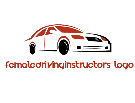 car illustration logo