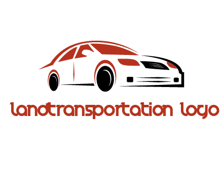 car illustration logo