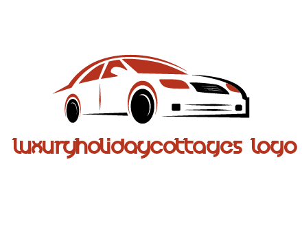 car illustration logo