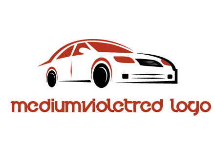 car illustration logo
