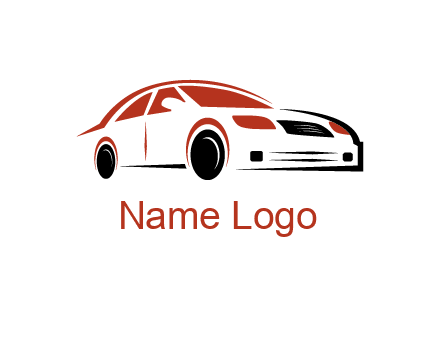 car illustration logo