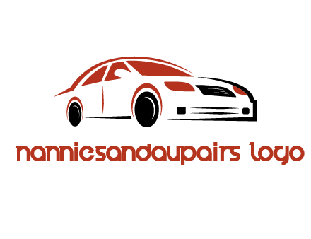car illustration logo