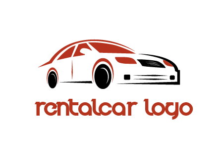 car illustration logo