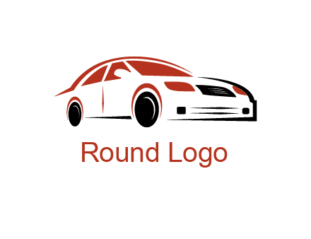 car illustration logo