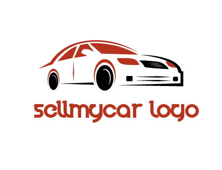 car illustration logo