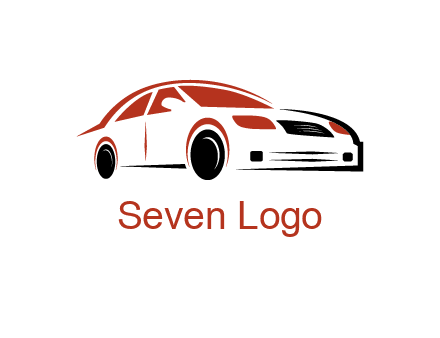 car illustration logo