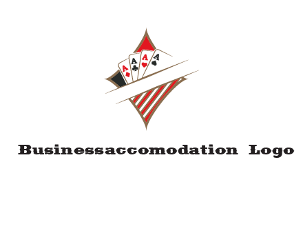 playing cards logo