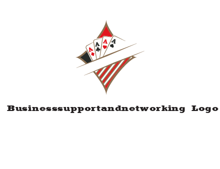 playing cards logo
