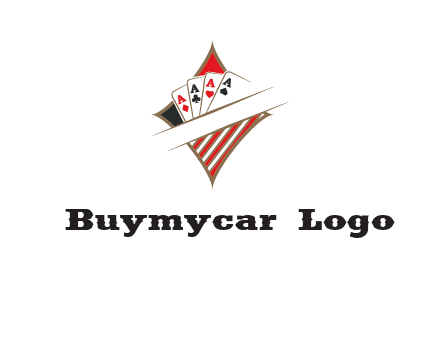 playing cards logo