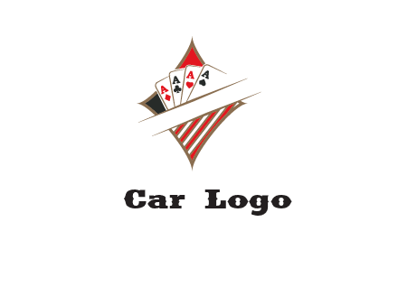 playing cards logo