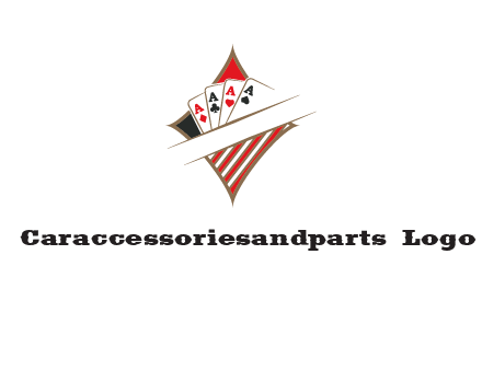playing cards logo