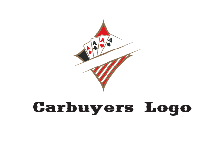 playing cards logo