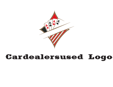 playing cards logo