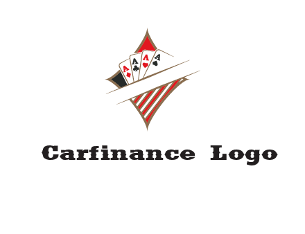 playing cards logo