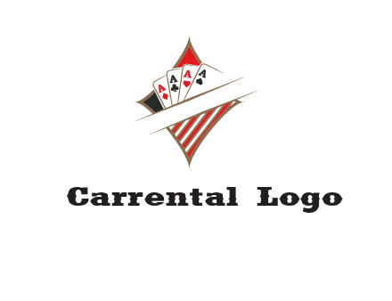 playing cards logo