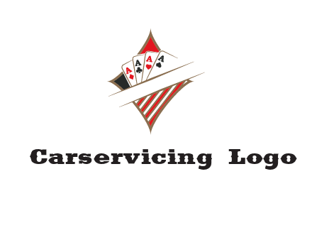 playing cards logo