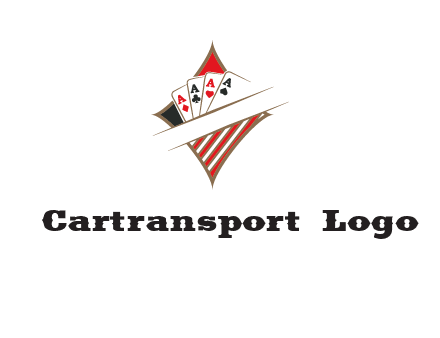 playing cards logo