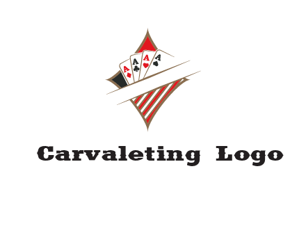 playing cards logo
