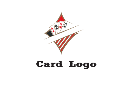 playing cards logo