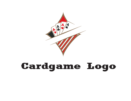 playing cards logo