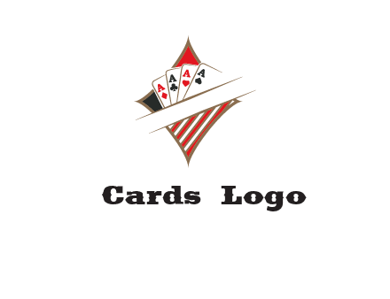 playing cards logo