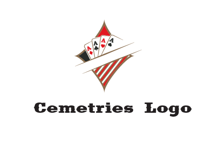 playing cards logo