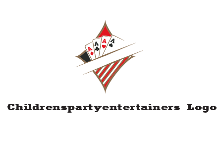playing cards logo