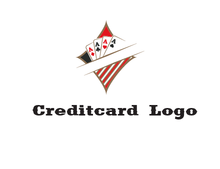 playing cards logo