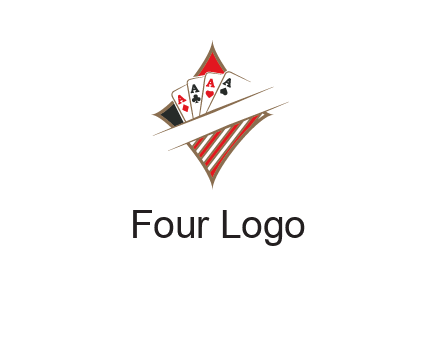 playing cards logo