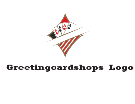 playing cards logo