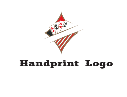 playing cards logo