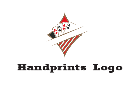 playing cards logo
