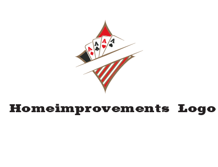 playing cards logo