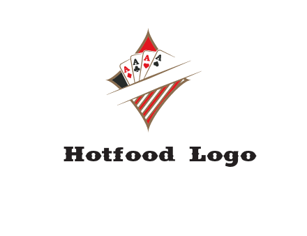 playing cards logo