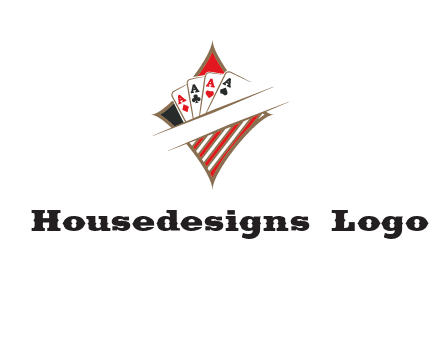 playing cards logo