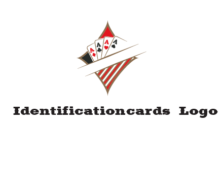 playing cards logo