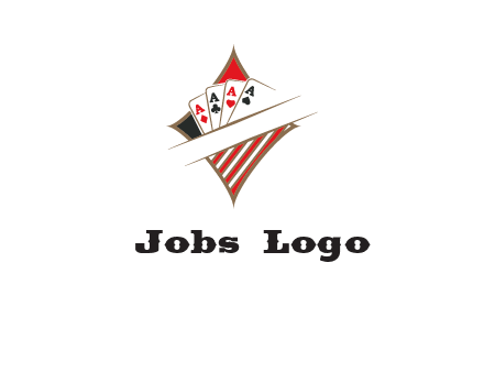 playing cards logo