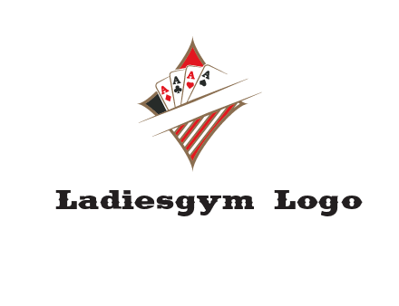 playing cards logo